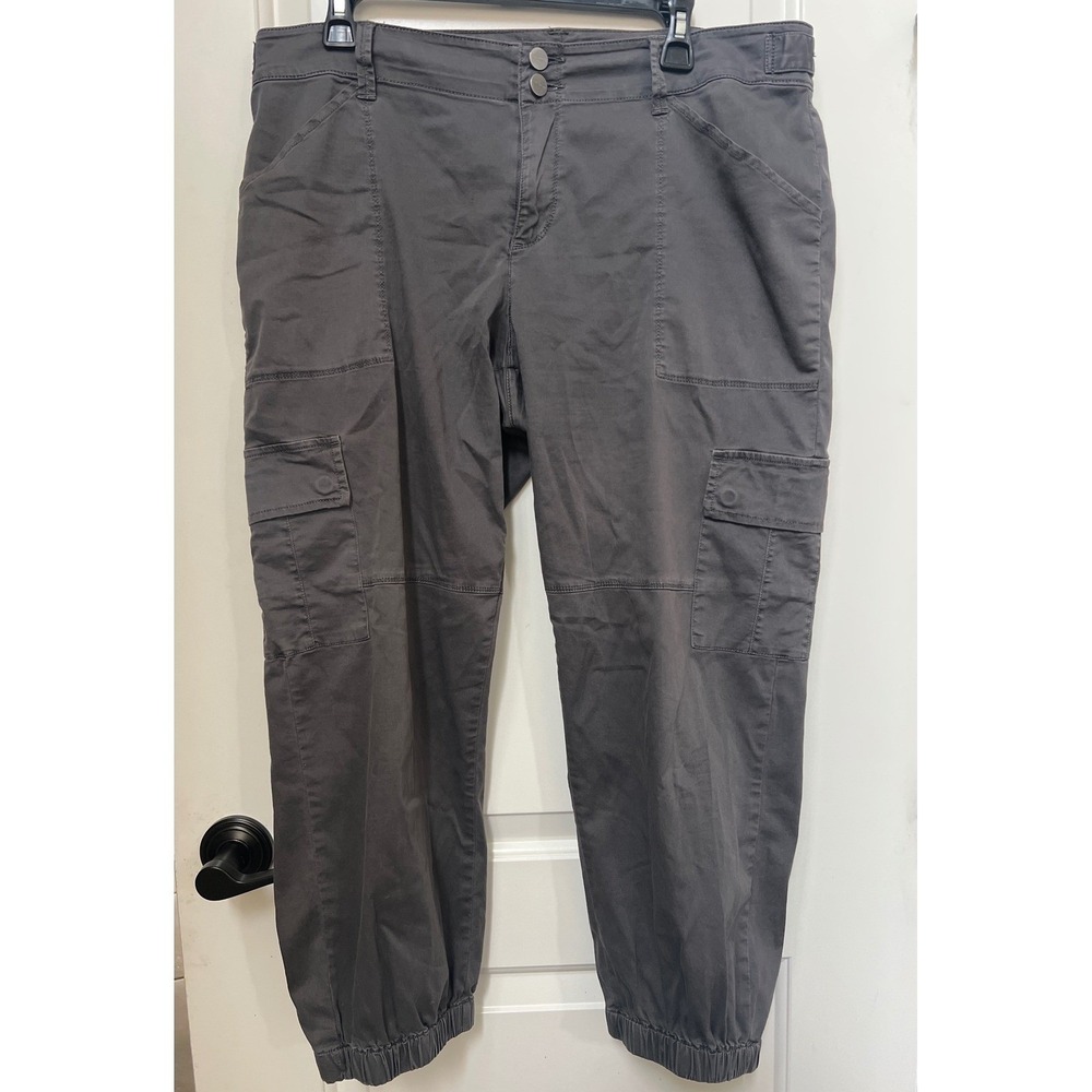 Sanctuary Standard Surplus Womens Gray Cargo Jogger Pants Size 30 - Picture 5 of 8